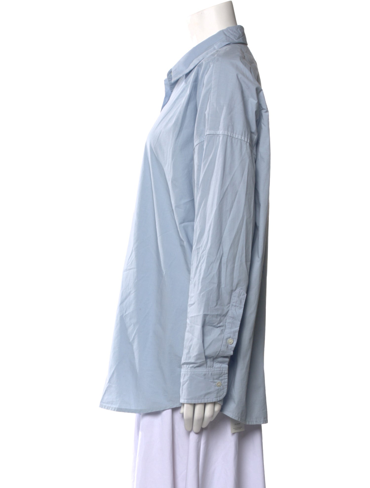 Nili Lotan Long Sleeve Button-Up Top