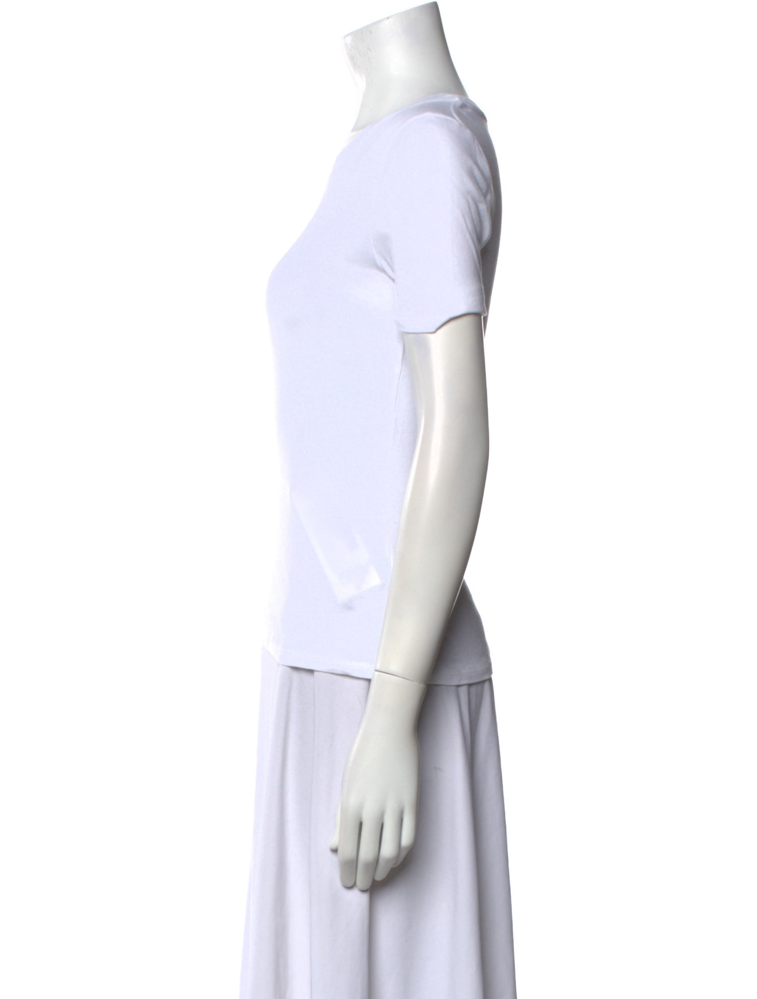 Nili Lotan Crew Neck Short Sleeve T-Shirt