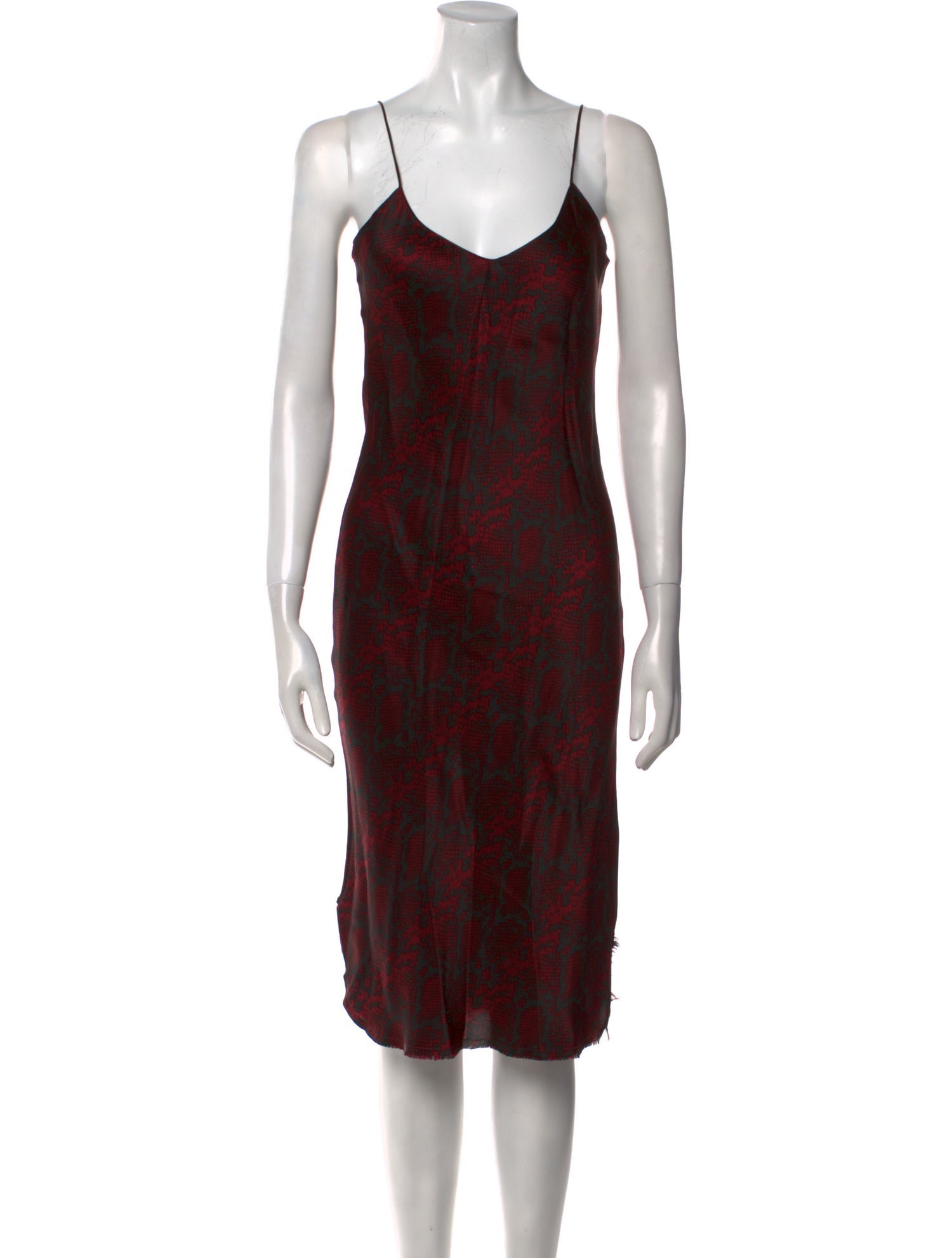 Nili Lotan Silk Knee-Length Dress