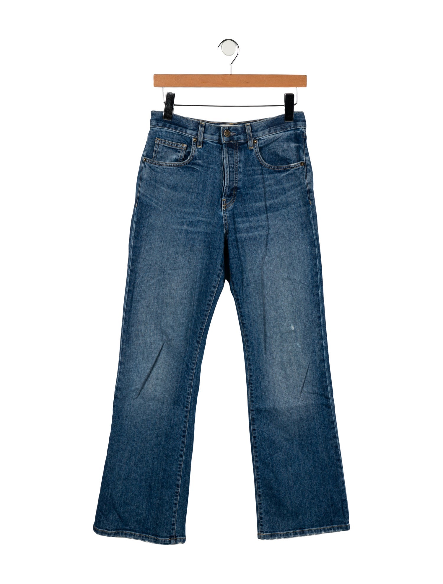 Nili Lotan High-Rise Wide Leg Jeans