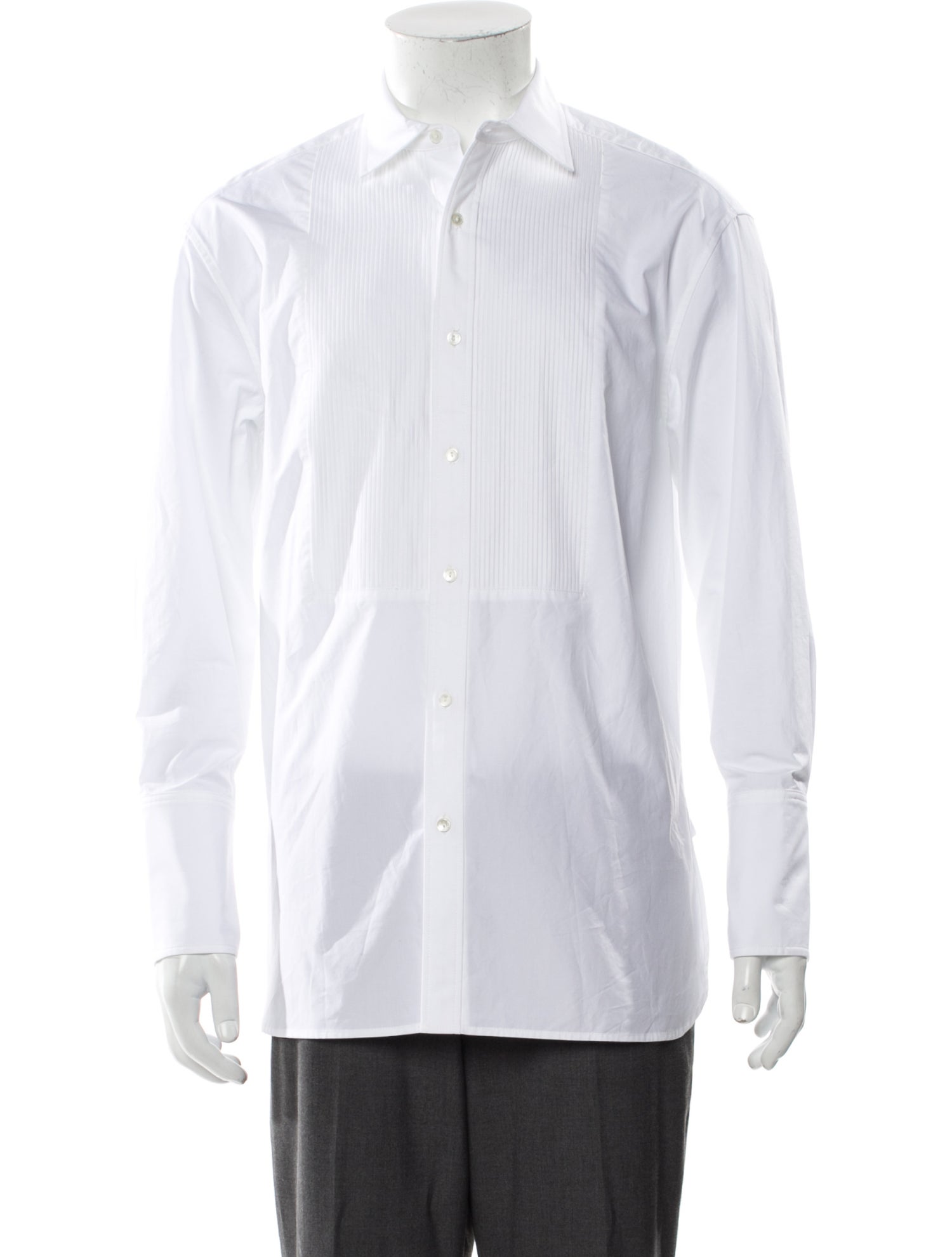 Nili Lotan Long Sleeve Tuxedo Shirt