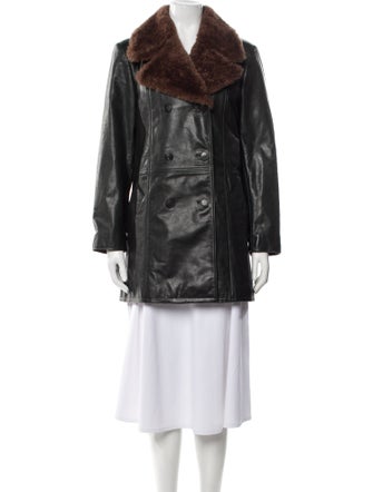 Nili Lotan Faux Fur Coat