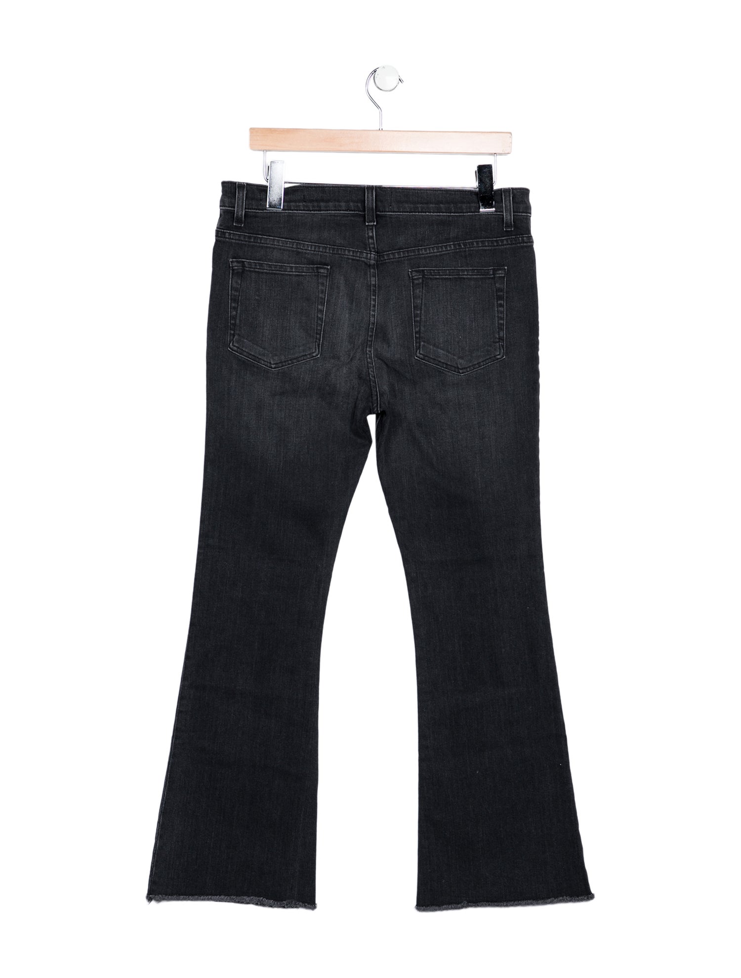 Nili Lotan Mid-Rise Wide Leg Jeans