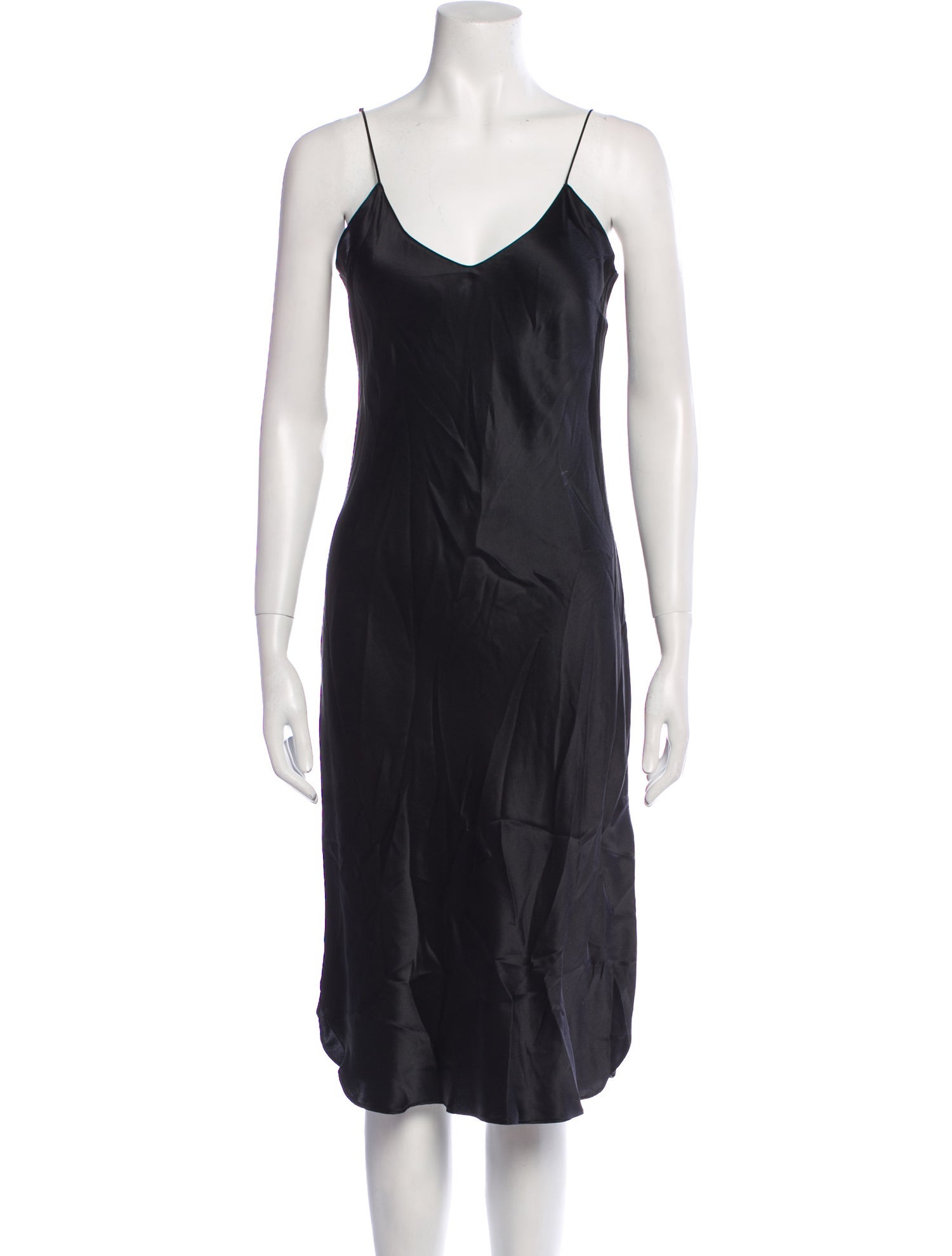 Nili Lotan Silk Midi Length Dress