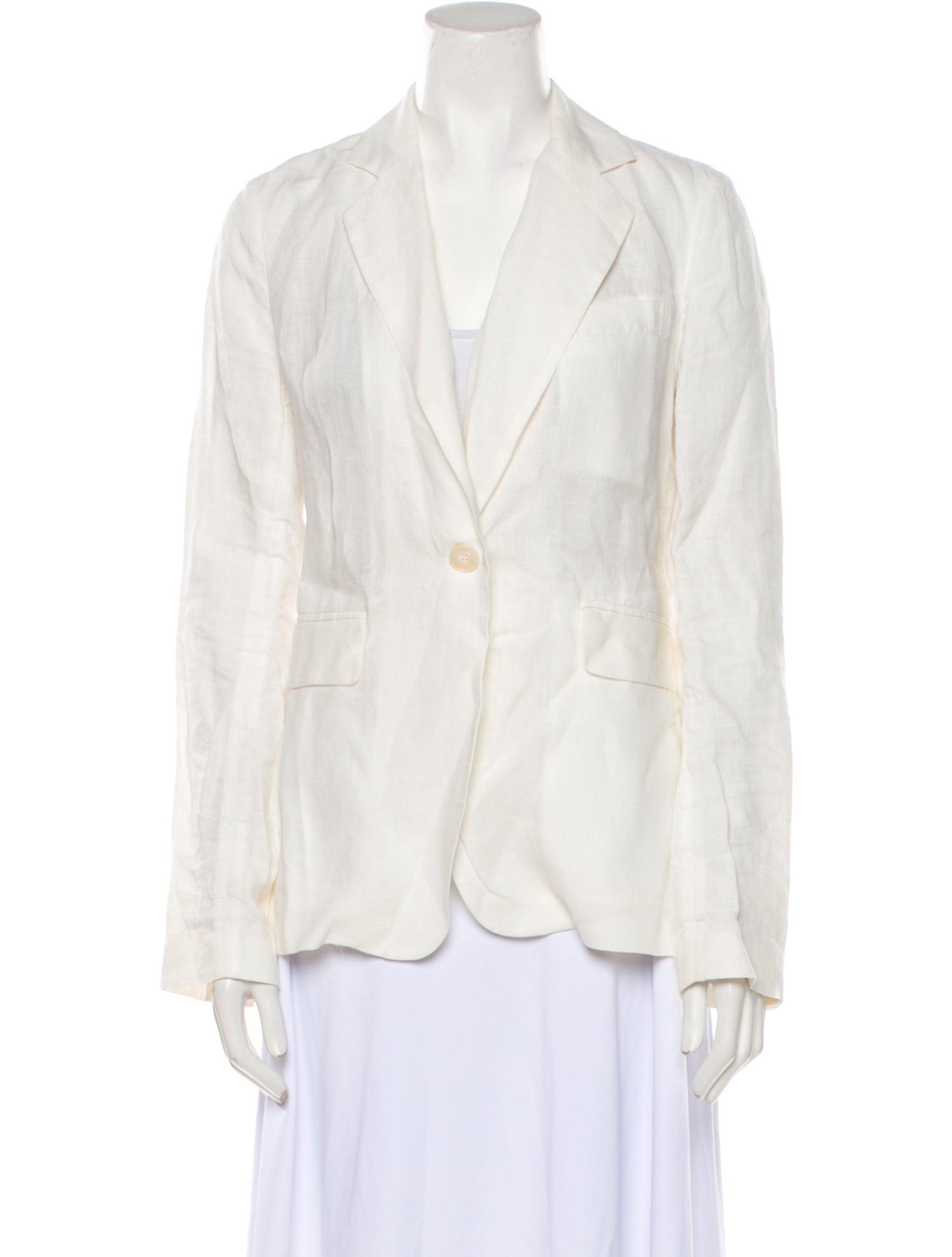Nili Lotan Linen Blazer