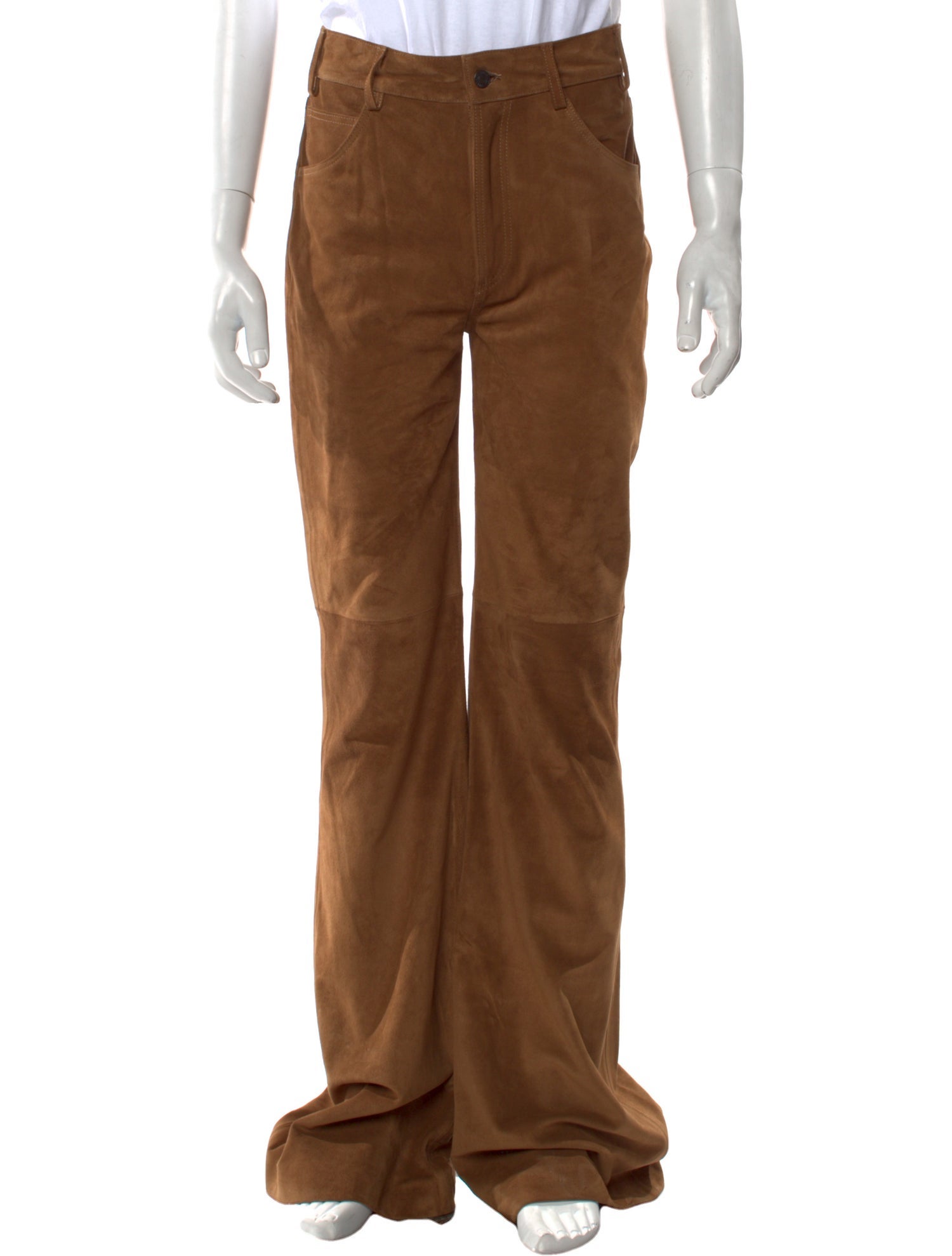Nili Lotan Lamb Fur Corduroy Pants