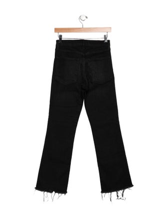 Nili Lotan Mid-Rise Straight Leg Jeans
