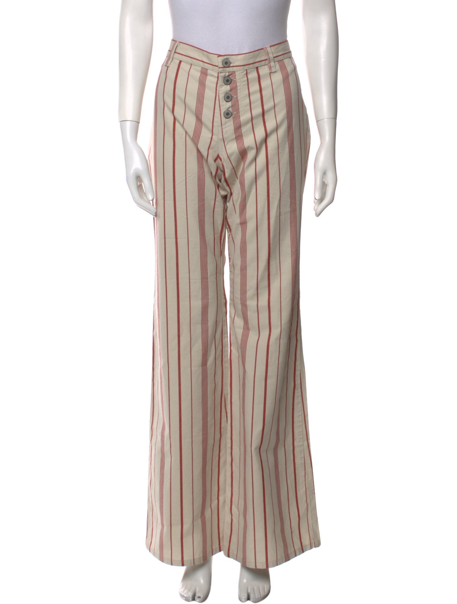 Nili Lotan Striped Wide Leg Pants w/ Tags