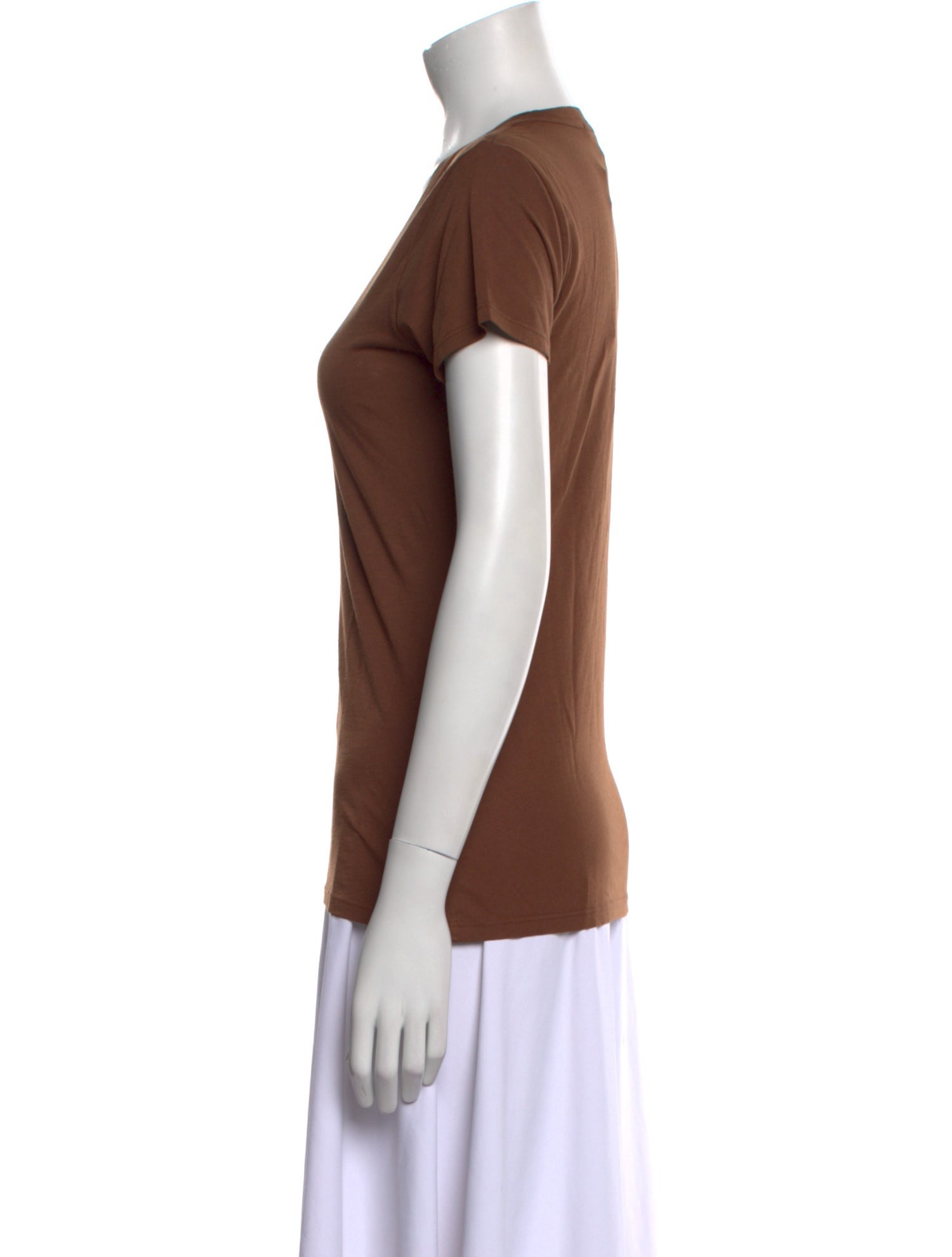 Nili Lotan V-Neck Short Sleeve T-Shirt w/ Tags