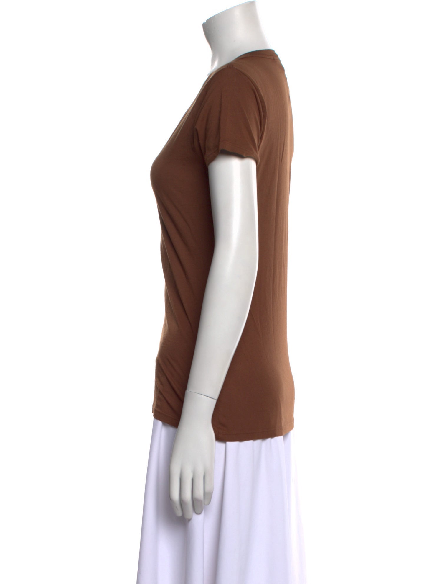 Nili Lotan V-Neck Short Sleeve T-Shirt w/ Tags