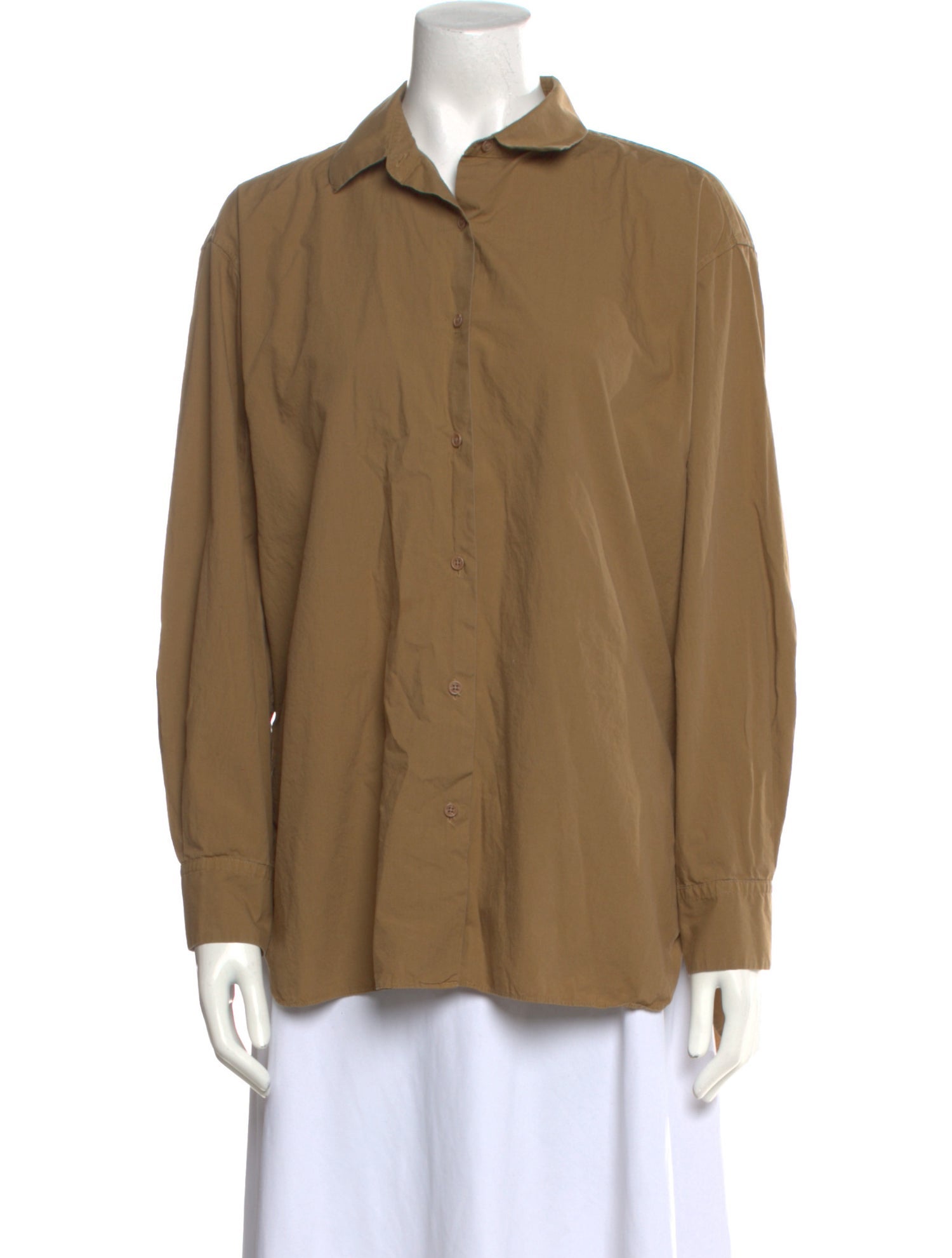 Nili Lotan Long Sleeve Button-Up Top