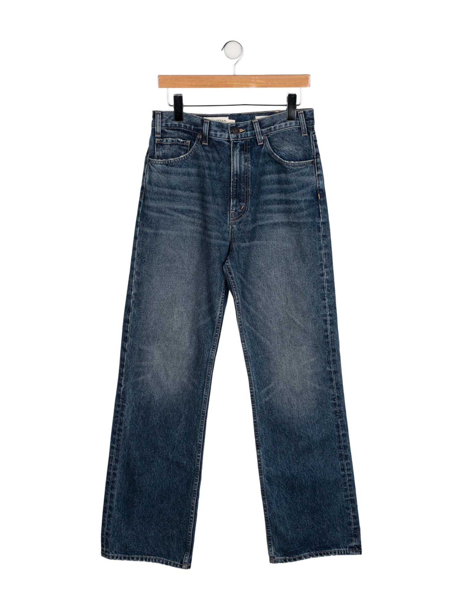 Nili Lotan High-Rise Wide Leg Jeans