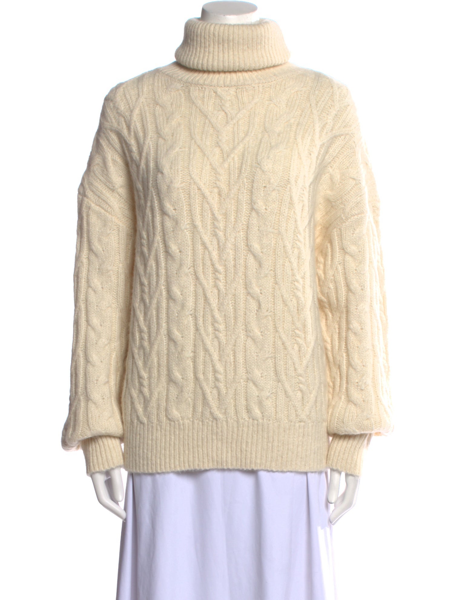 Nili Lotan Alpaca Turtleneck Sweater