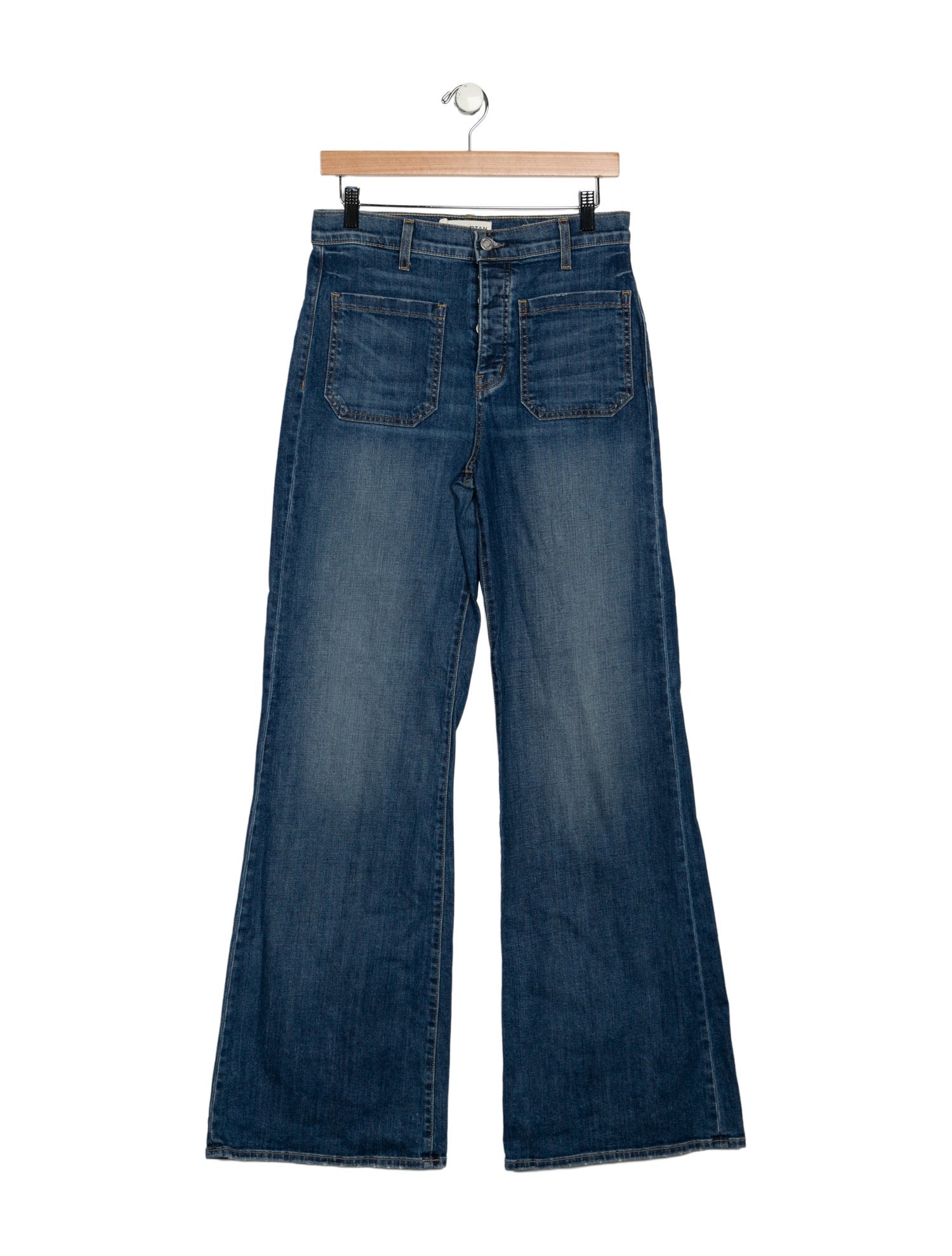 Nili Lotan High-Rise Wide Leg Jeans
