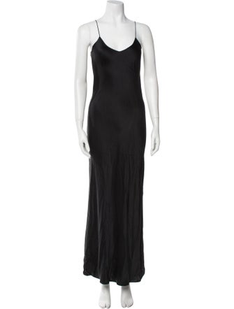 Nili Lotan Silk Long Dress