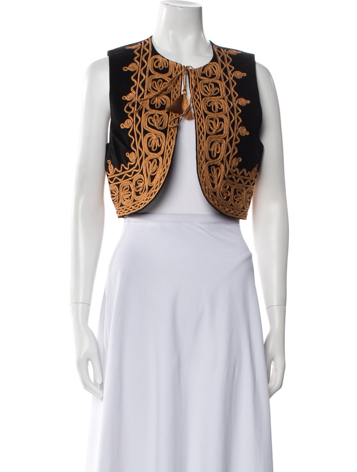 Nili Lotan Patterned Vest w/ Tags