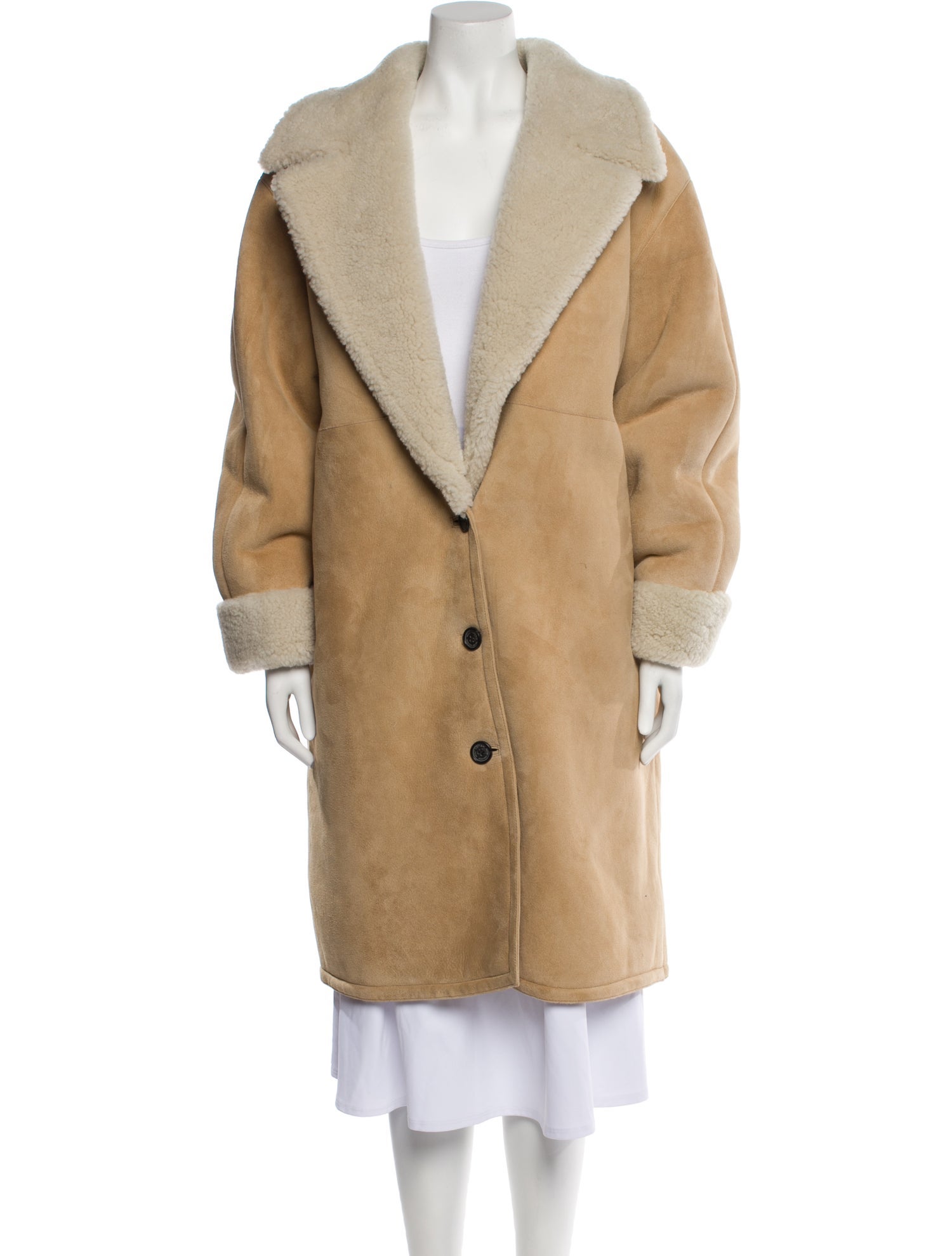 Nili Lotan Lamb Fur Fur Coat w/ Tags