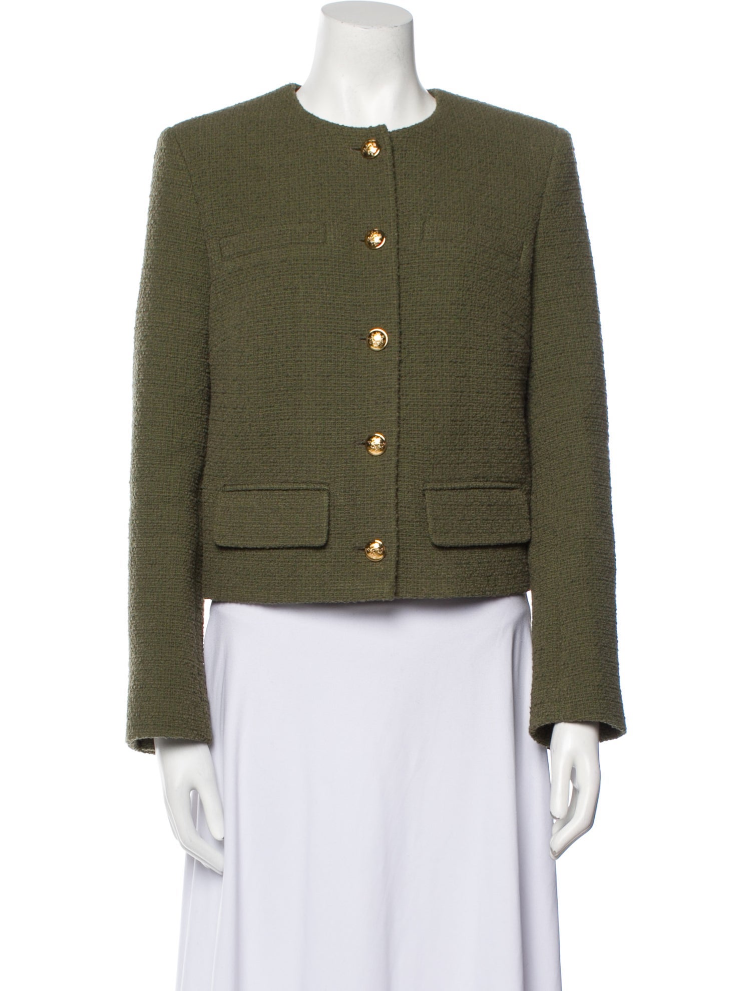 Nili Lotan Tweed Pattern Evening Jacket