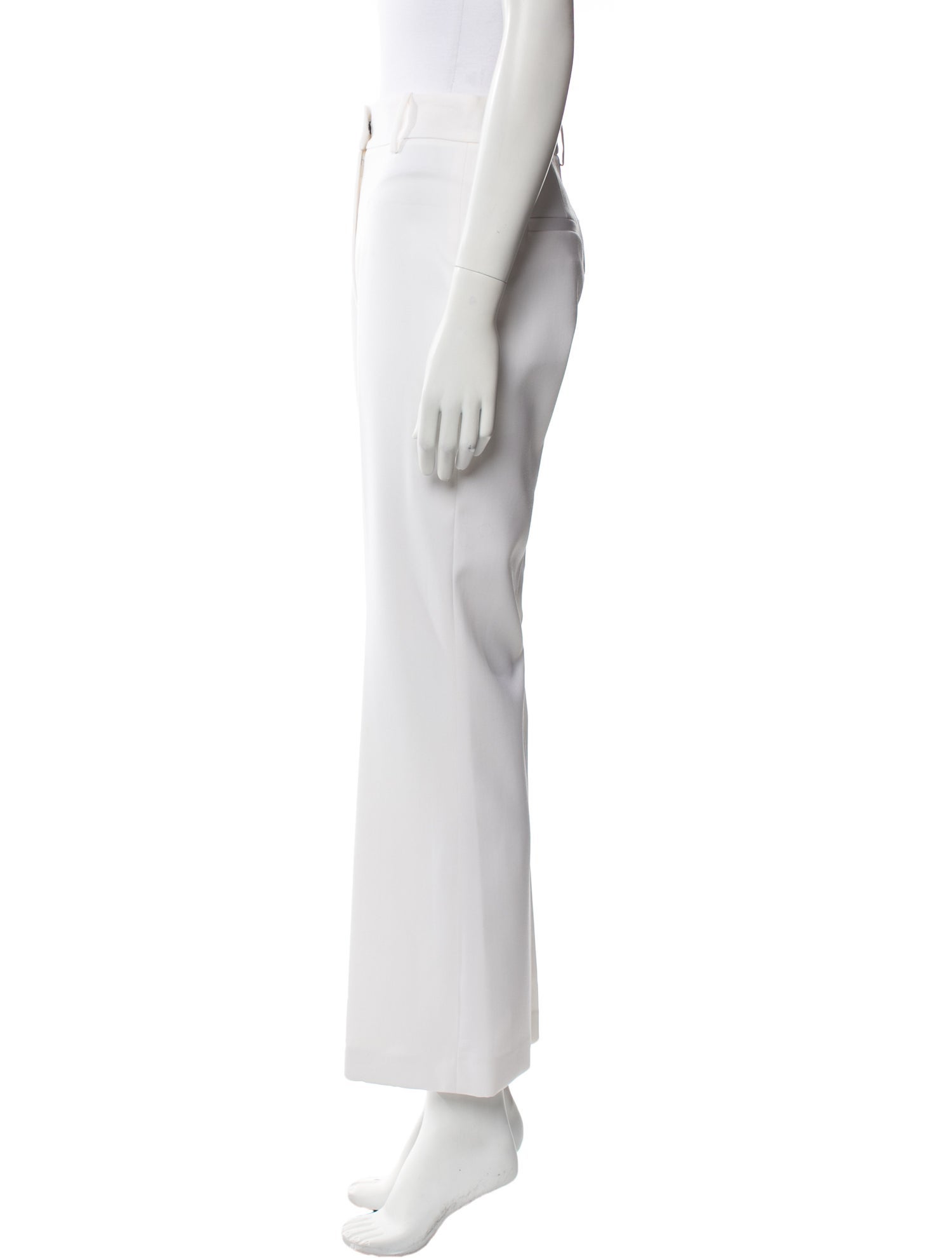 Nili Lotan Virgin Wool Wide Leg Pants