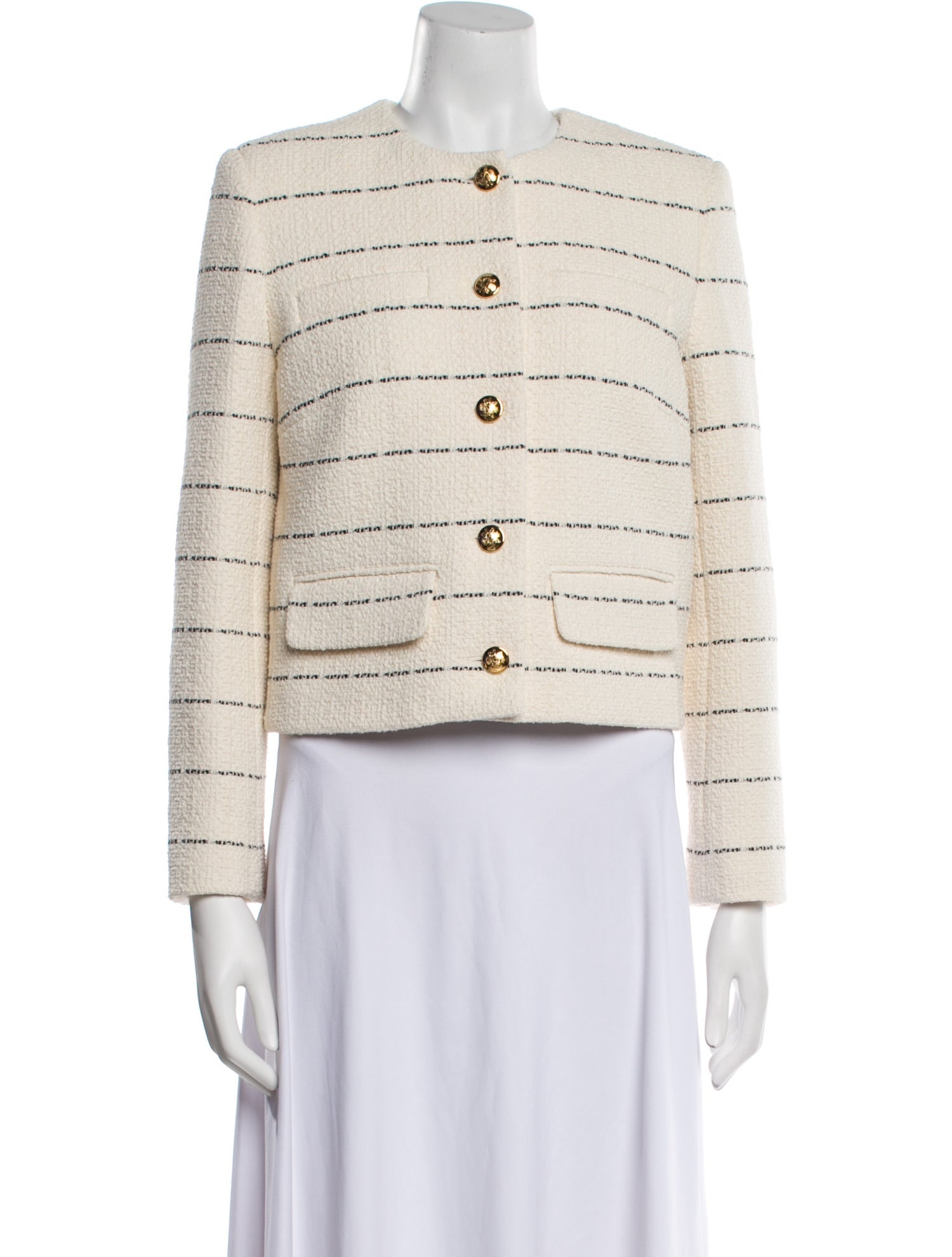 Nili Lotan Tweed Pattern Evening Jacket w/ Tags