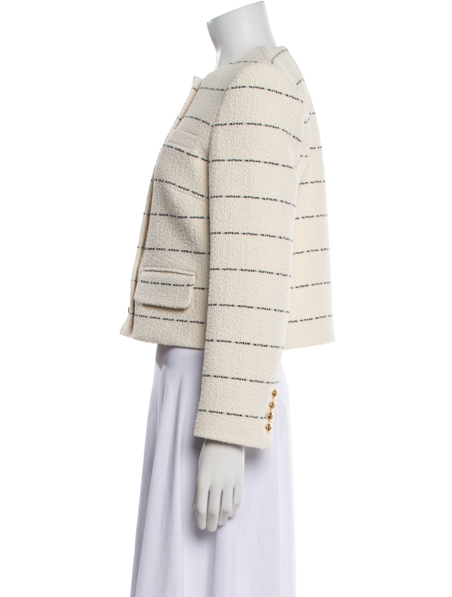 Nili Lotan Tweed Pattern Evening Jacket w/ Tags
