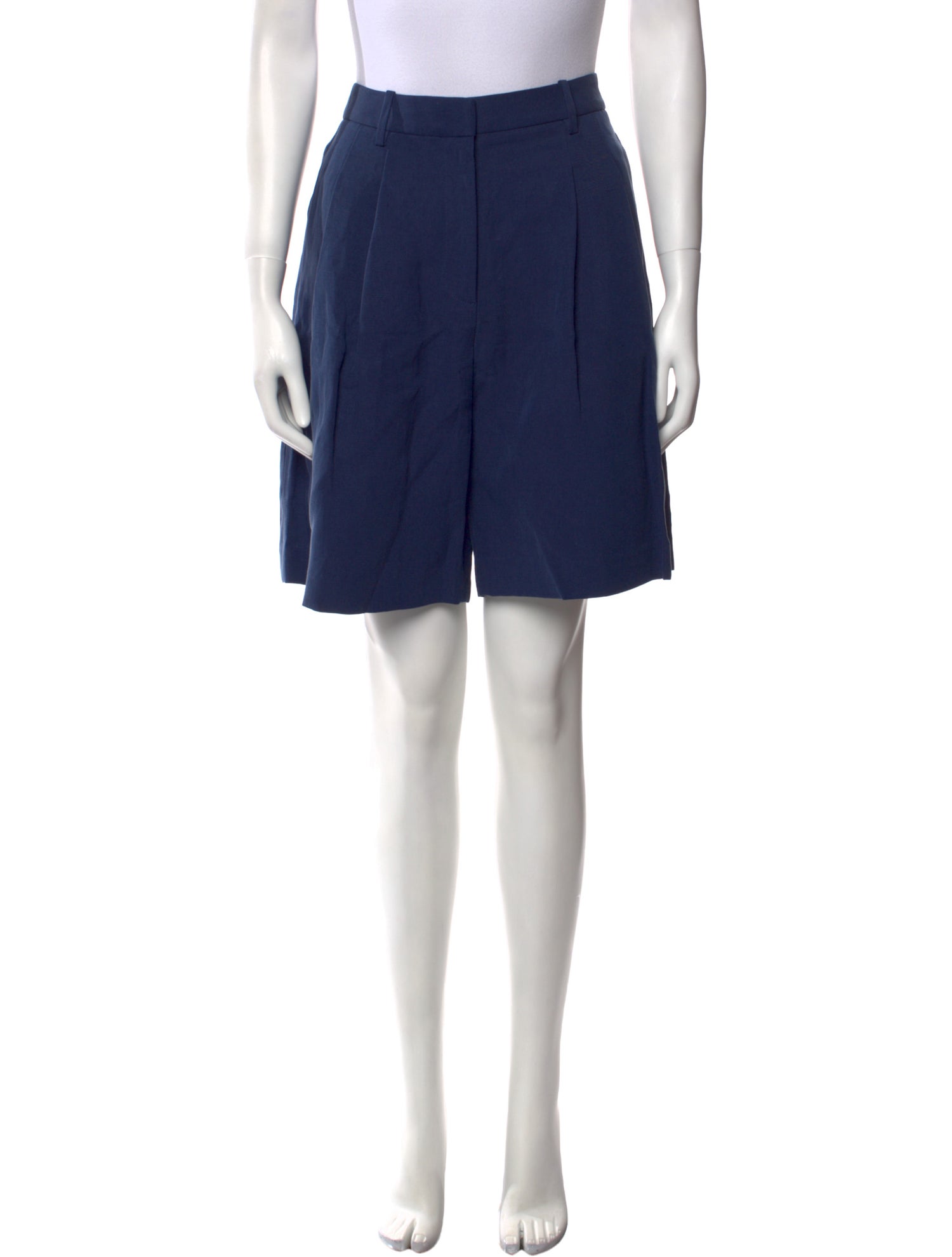 Nili Lotan Linen Knee-Length Shorts w/ Tags