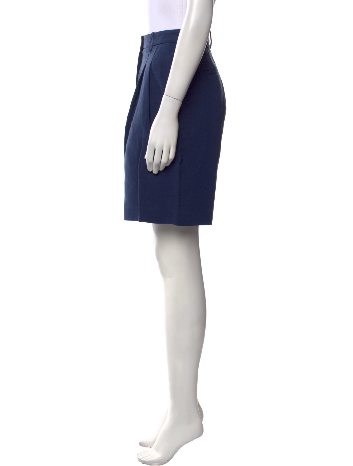 Nili Lotan Linen Knee-Length Shorts w/ Tags