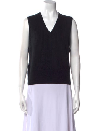 Nili Lotan Cashmere V-Neck Top w/ Tags