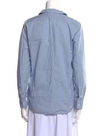 Nili Lotan Long Sleeve Button-Up Top