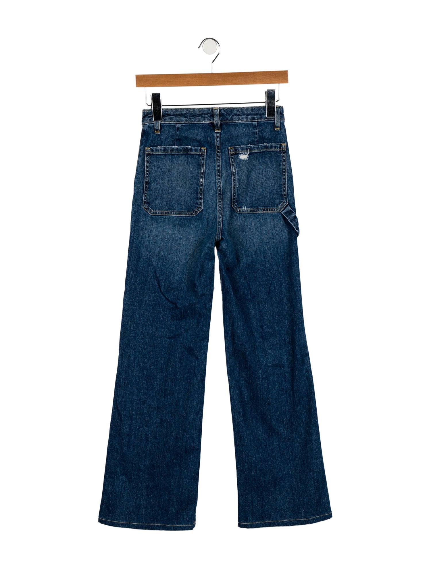 Nili Lotan High-Rise Wide Leg Jeans