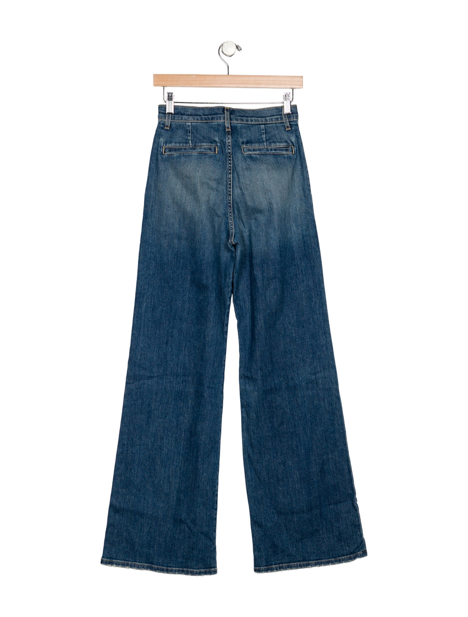 Nili Lotan High-Rise Wide Leg Jeans