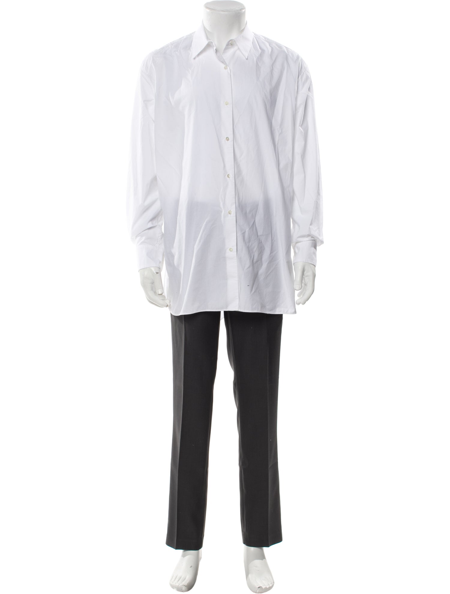 Nili Lotan Long Sleeve Tuxedo Shirt