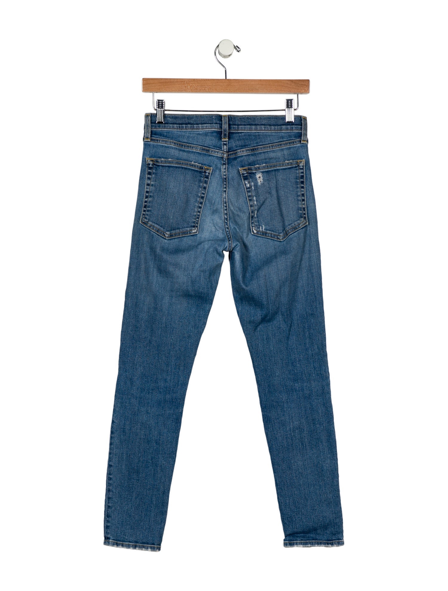 Nili Lotan Mid-Rise Skinny Leg Jeans