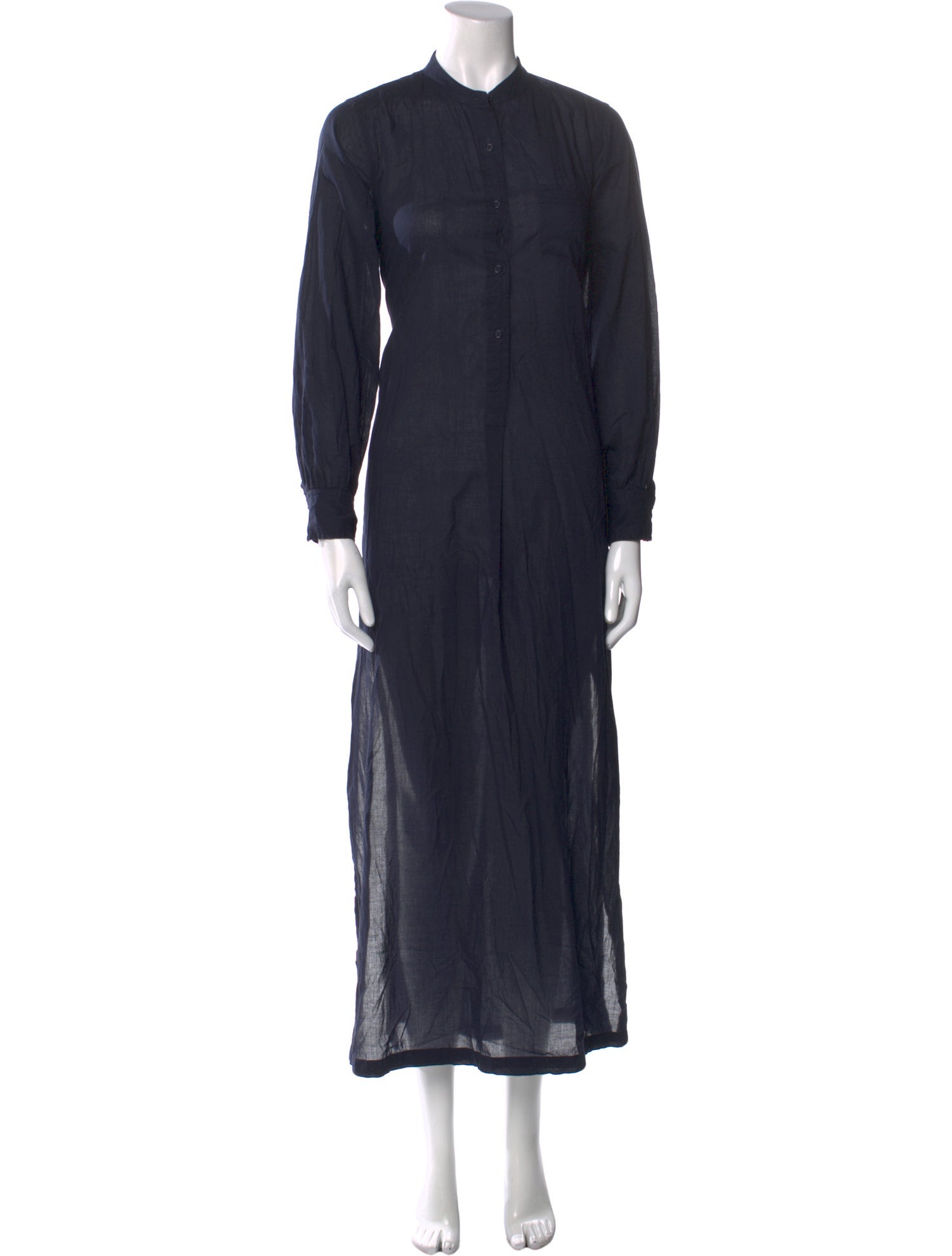 Nili Lotan Mock Neck Long Dress