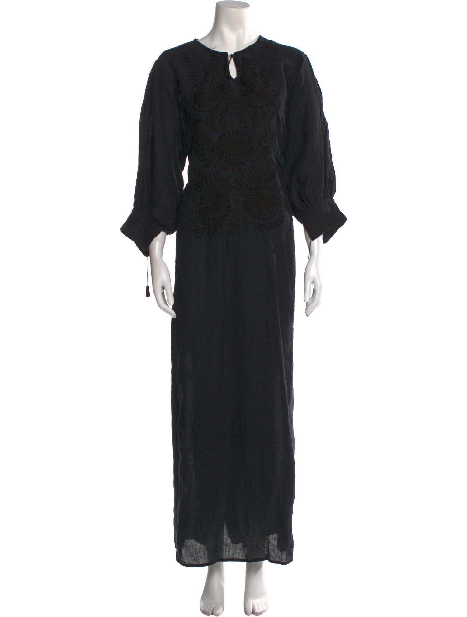 Nili Lotan Linen Long Dress