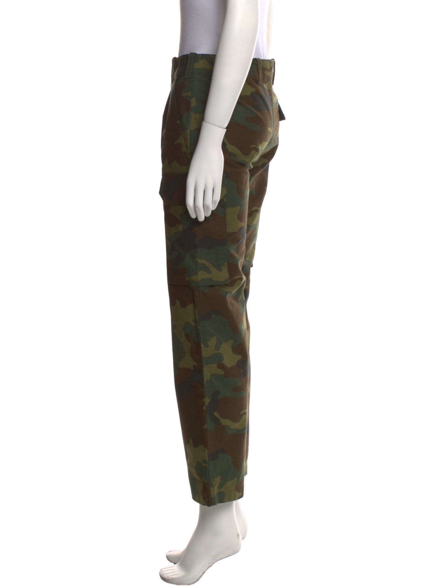 Nili Lotan Camouflage Print Wide Leg Pants w/ Tags