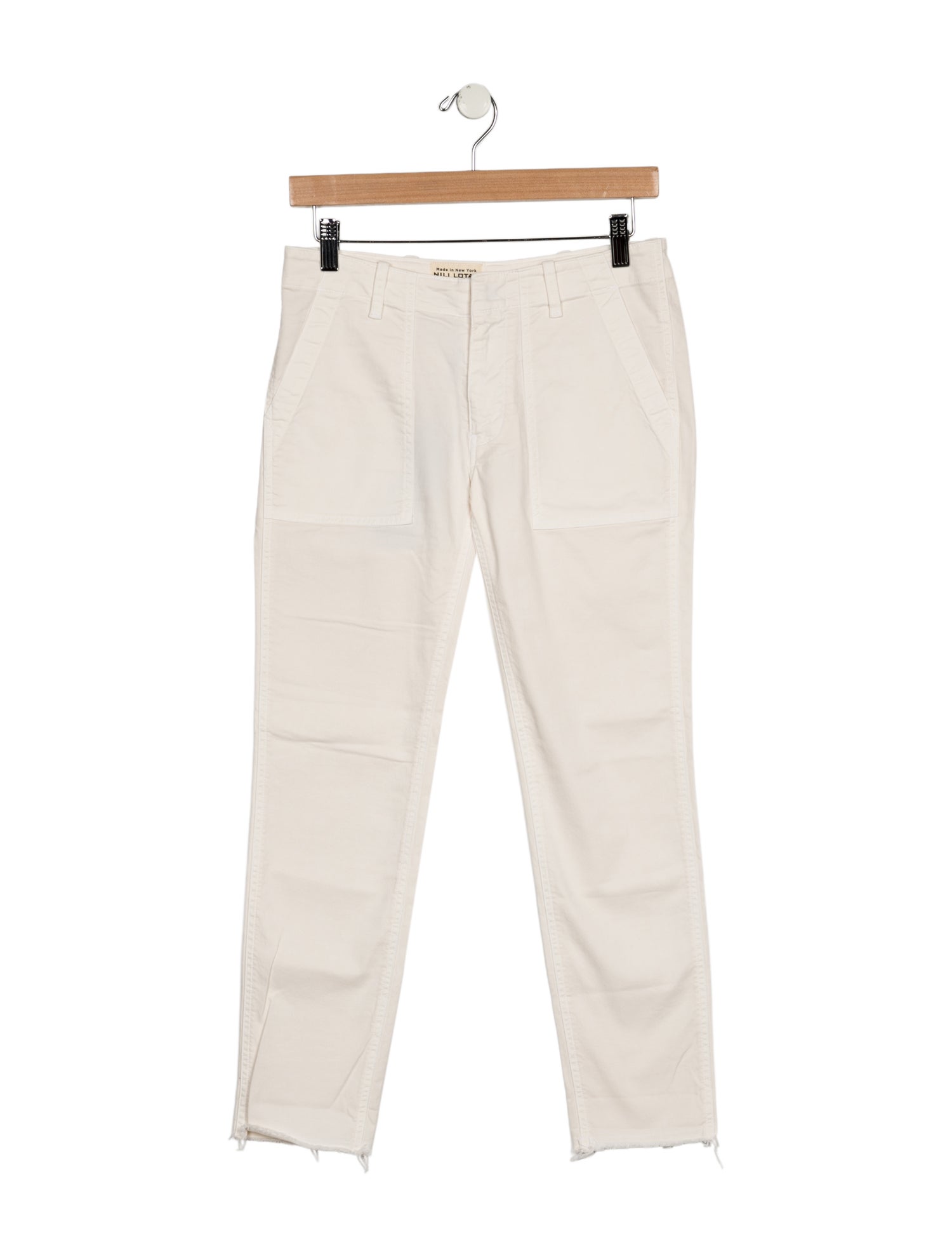 Nili Lotan Mid-Rise Skinny Leg Jeans