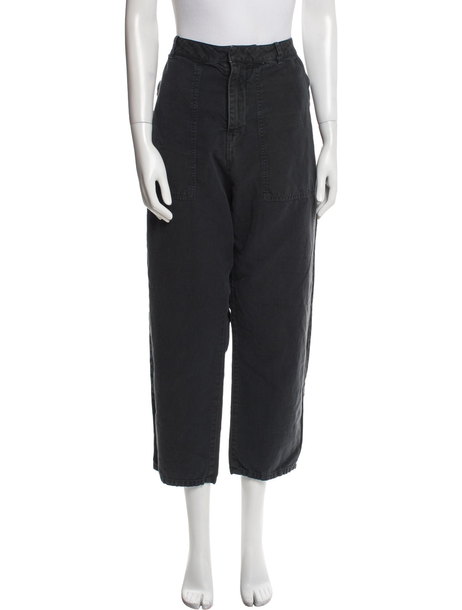 Nili Lotan High-Rise Straight Leg Jeans