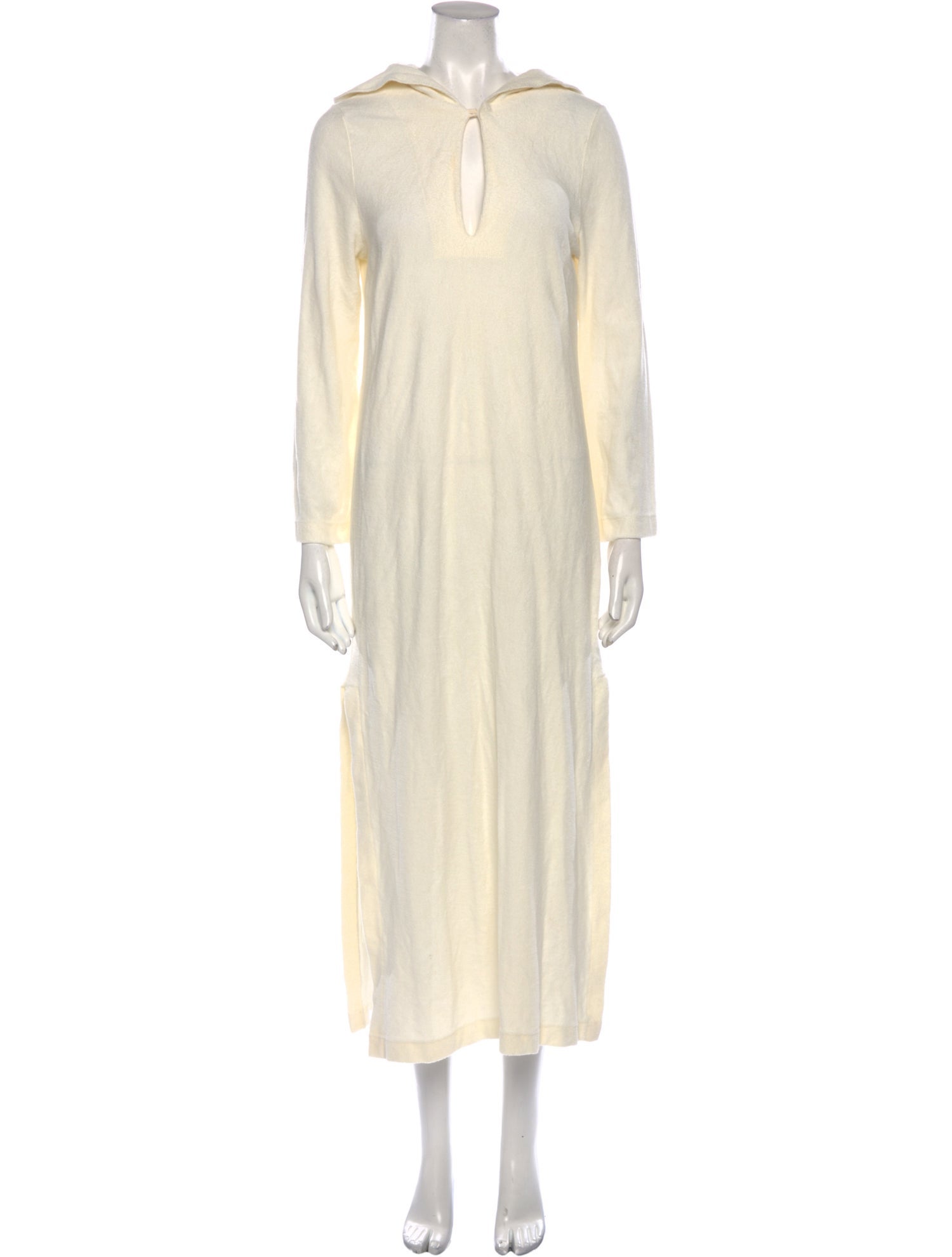 Nili Lotan V-Neck Long Dress