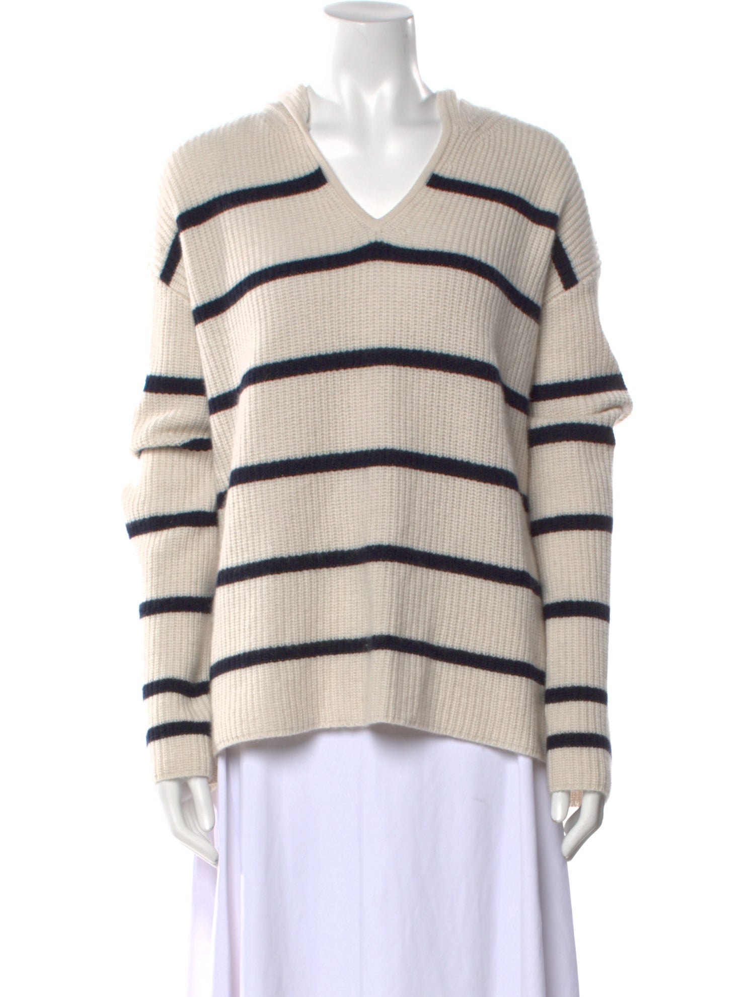 Nili Lotan Cashmere Striped Sweater