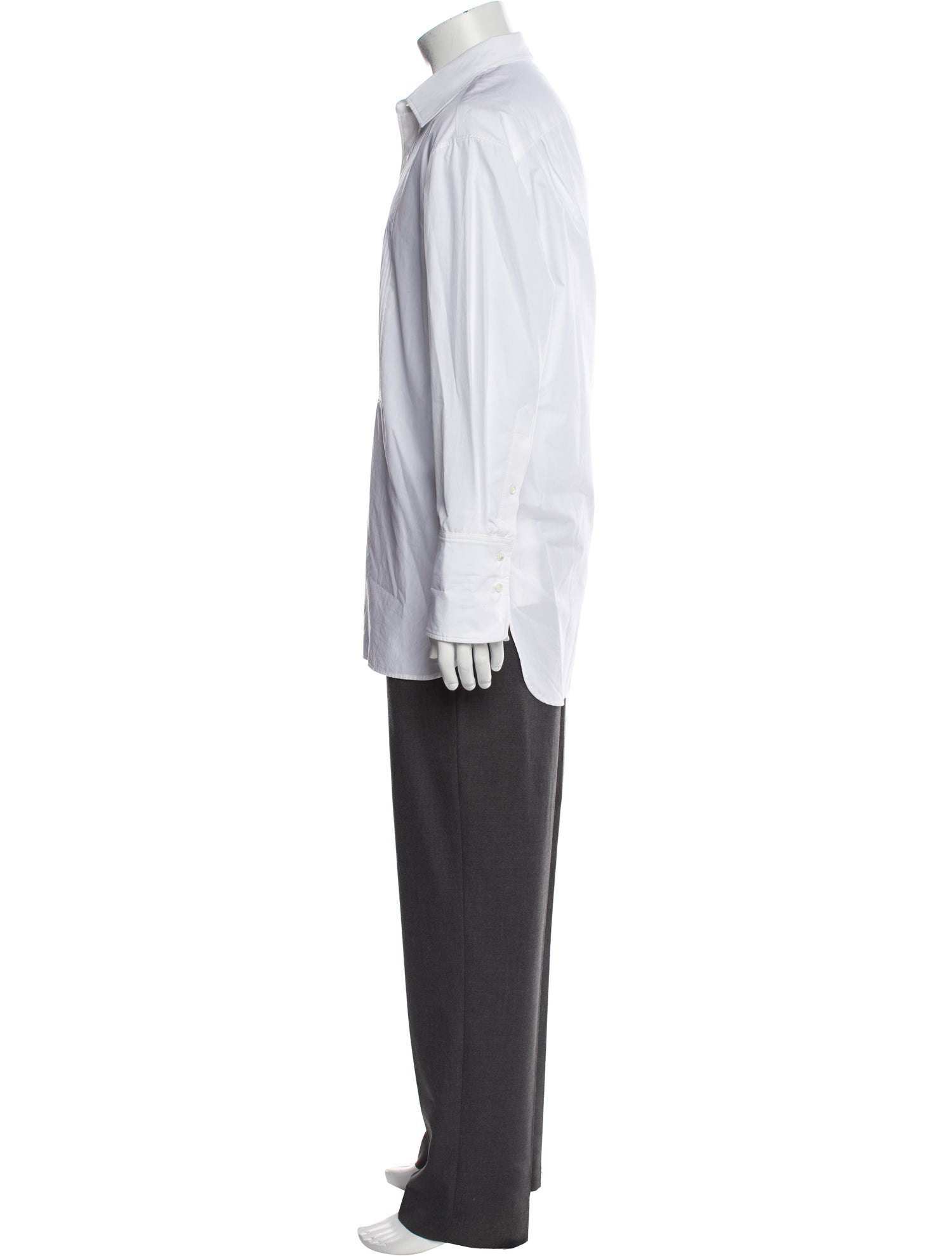 Nili Lotan Long Sleeve Tuxedo Shirt