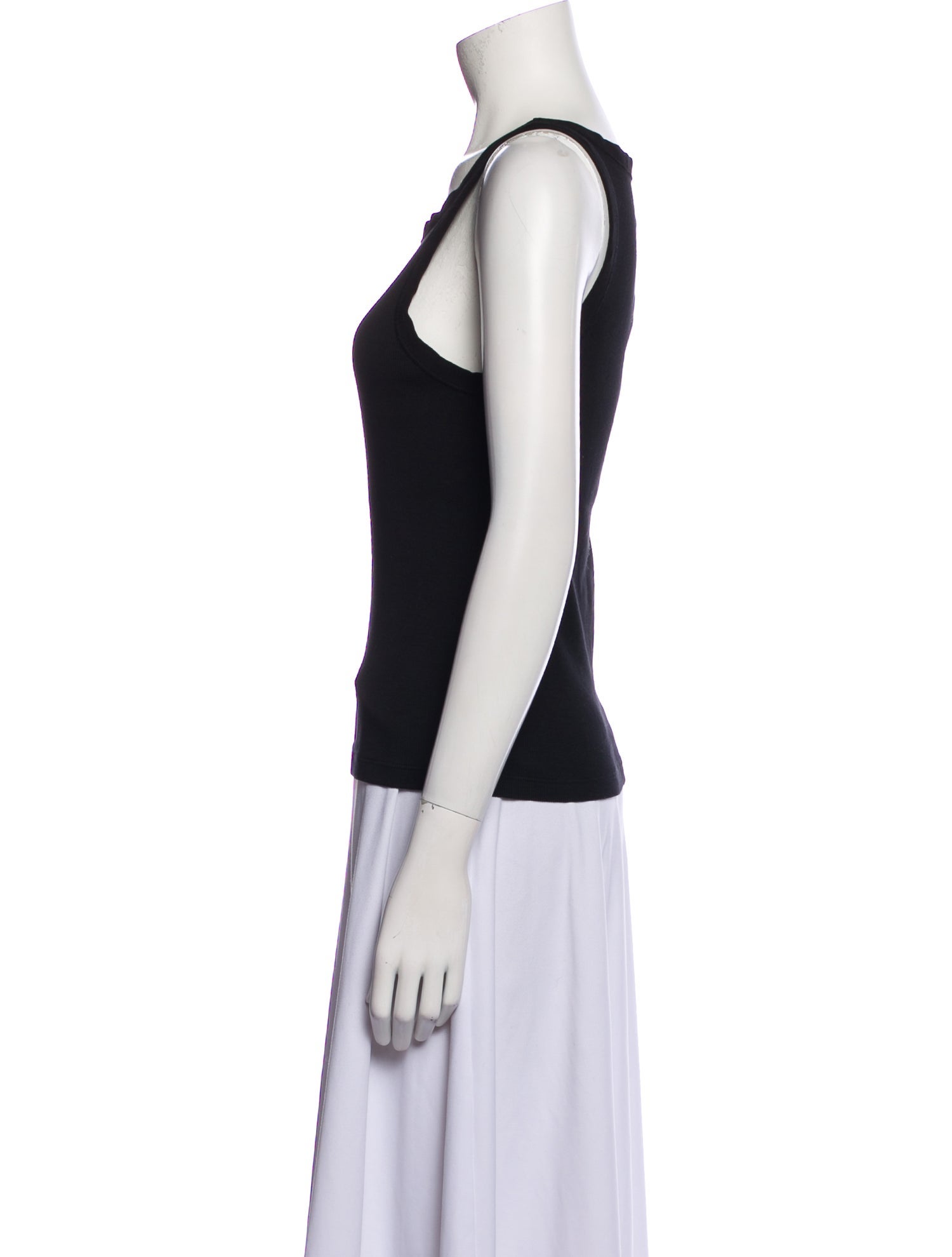 Nili Lotan Scoop Neck Sleeveless Top