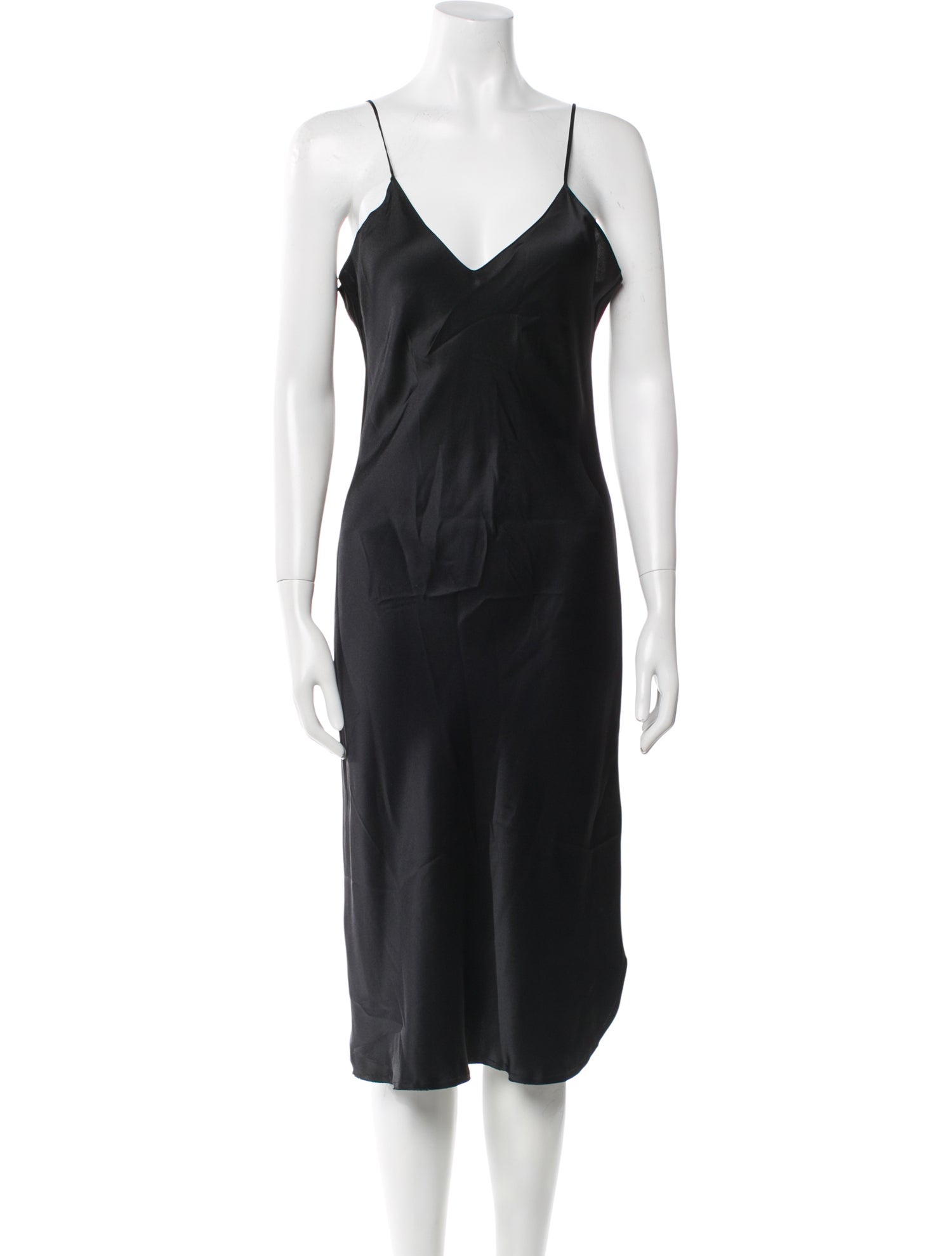 Nili Lotan Silk Midi Length Dress