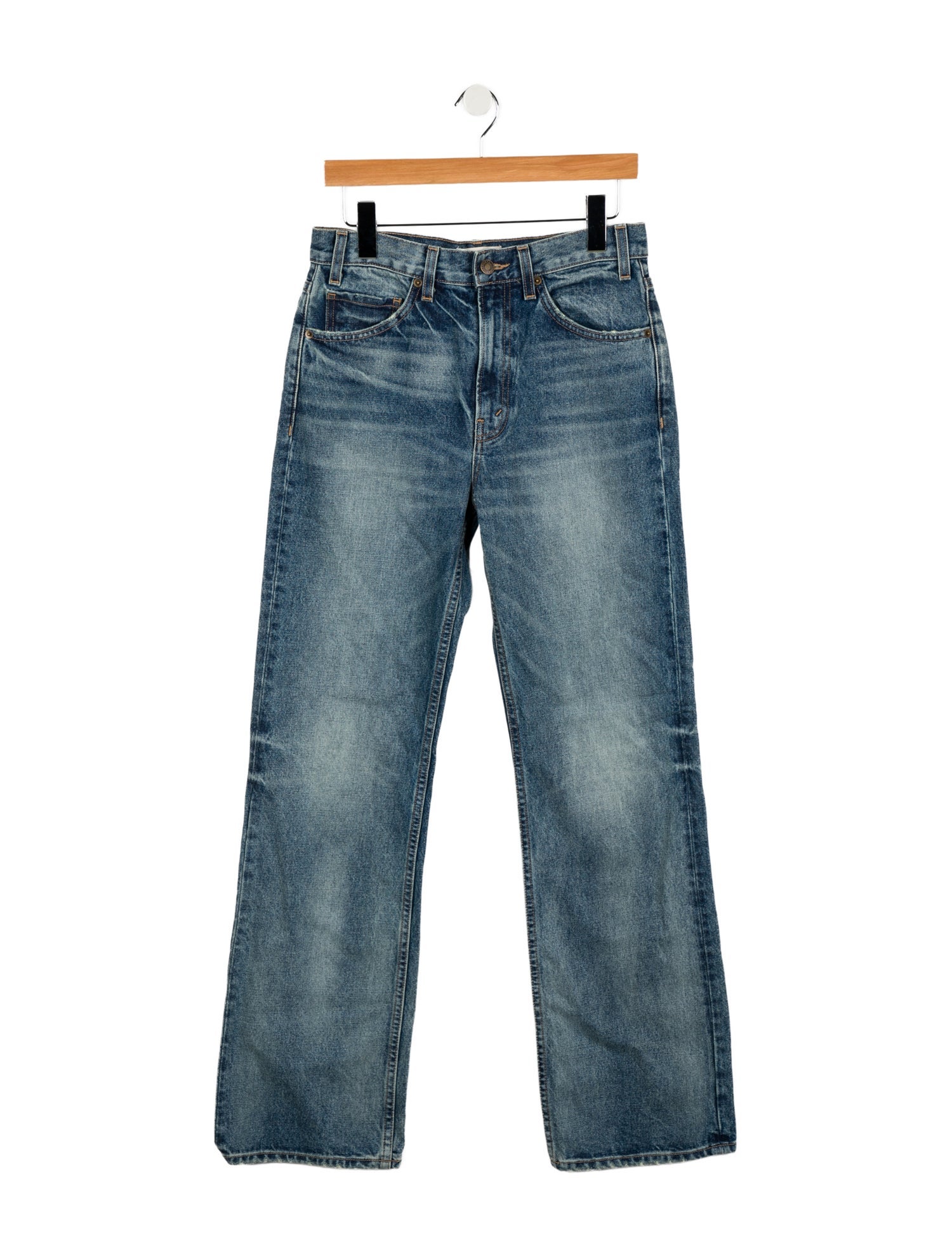 Nili Lotan High-Rise Wide Leg Jeans