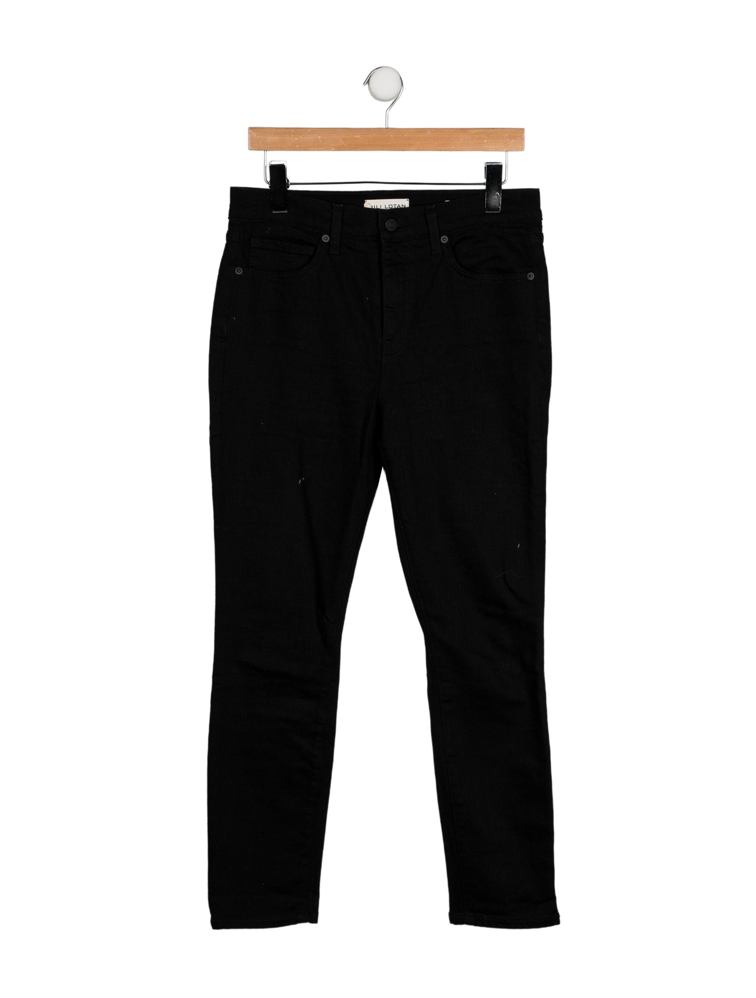 Nili Lotan High-Rise Straight Leg Jeans