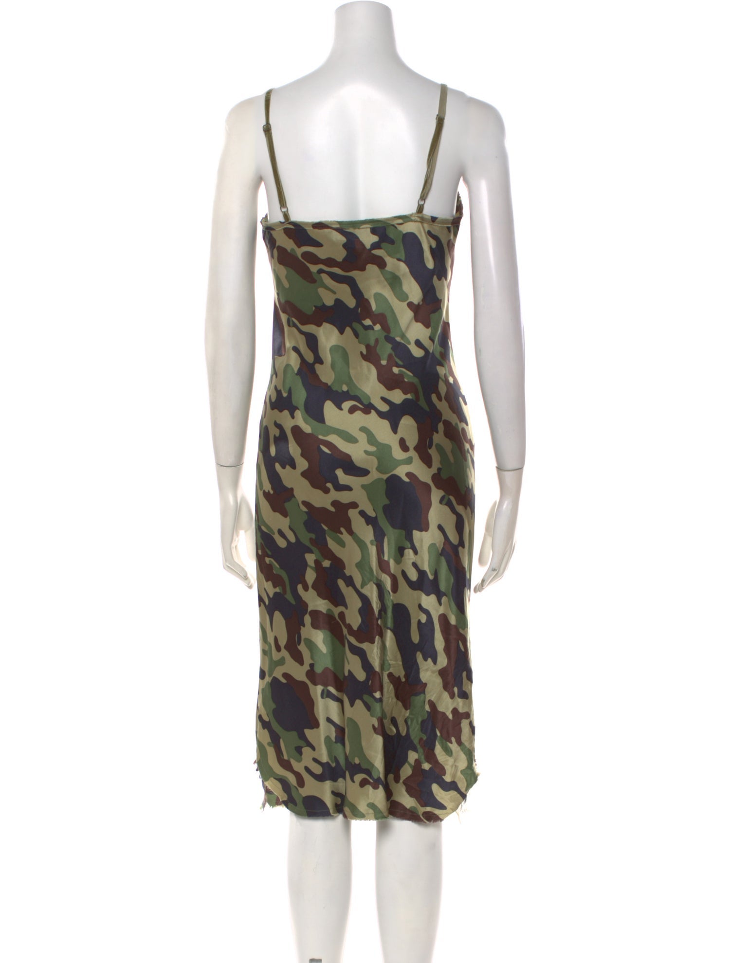 Nili Lotan Silk Midi Length Dress