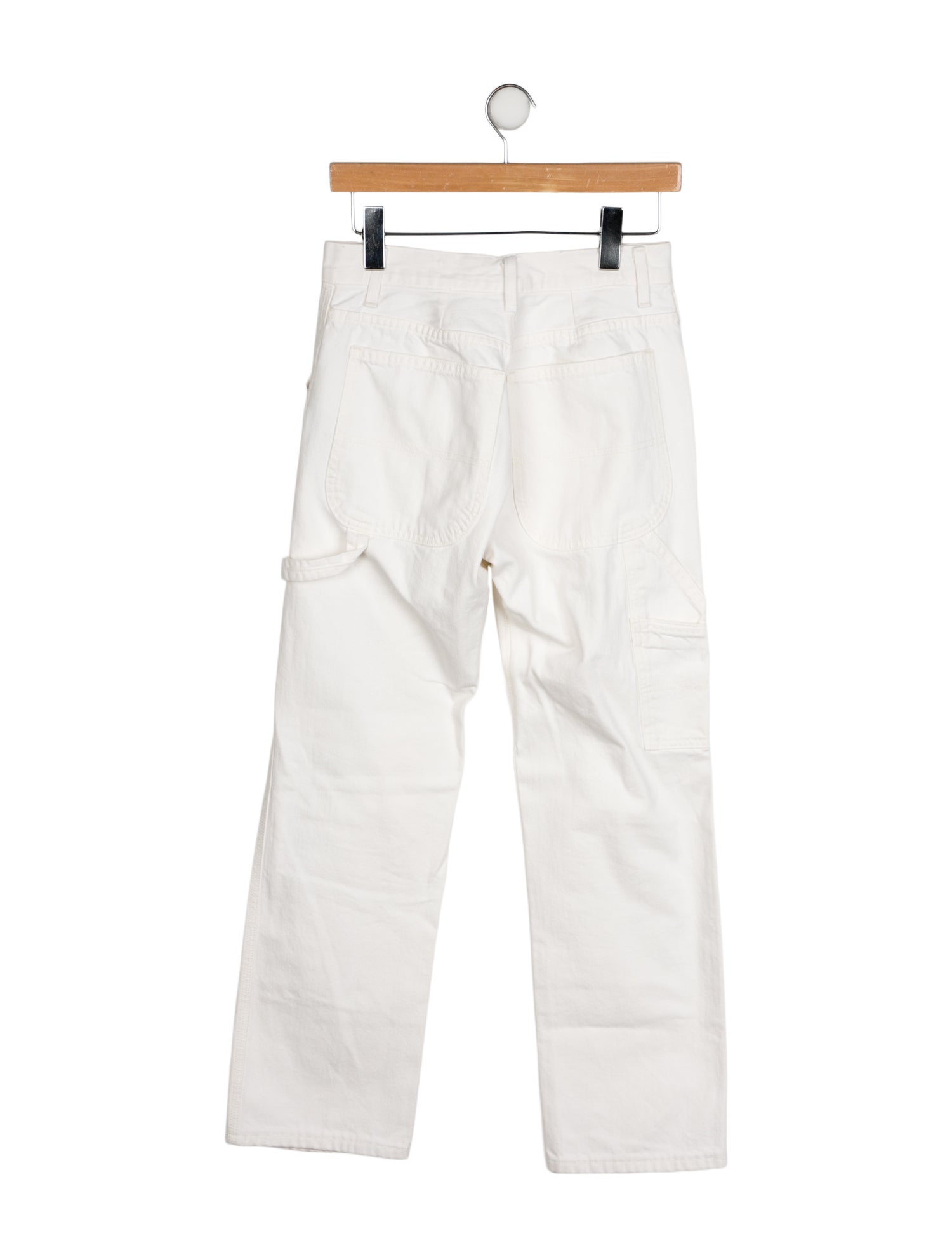 Nili Lotan High-Rise Straight Leg Jeans