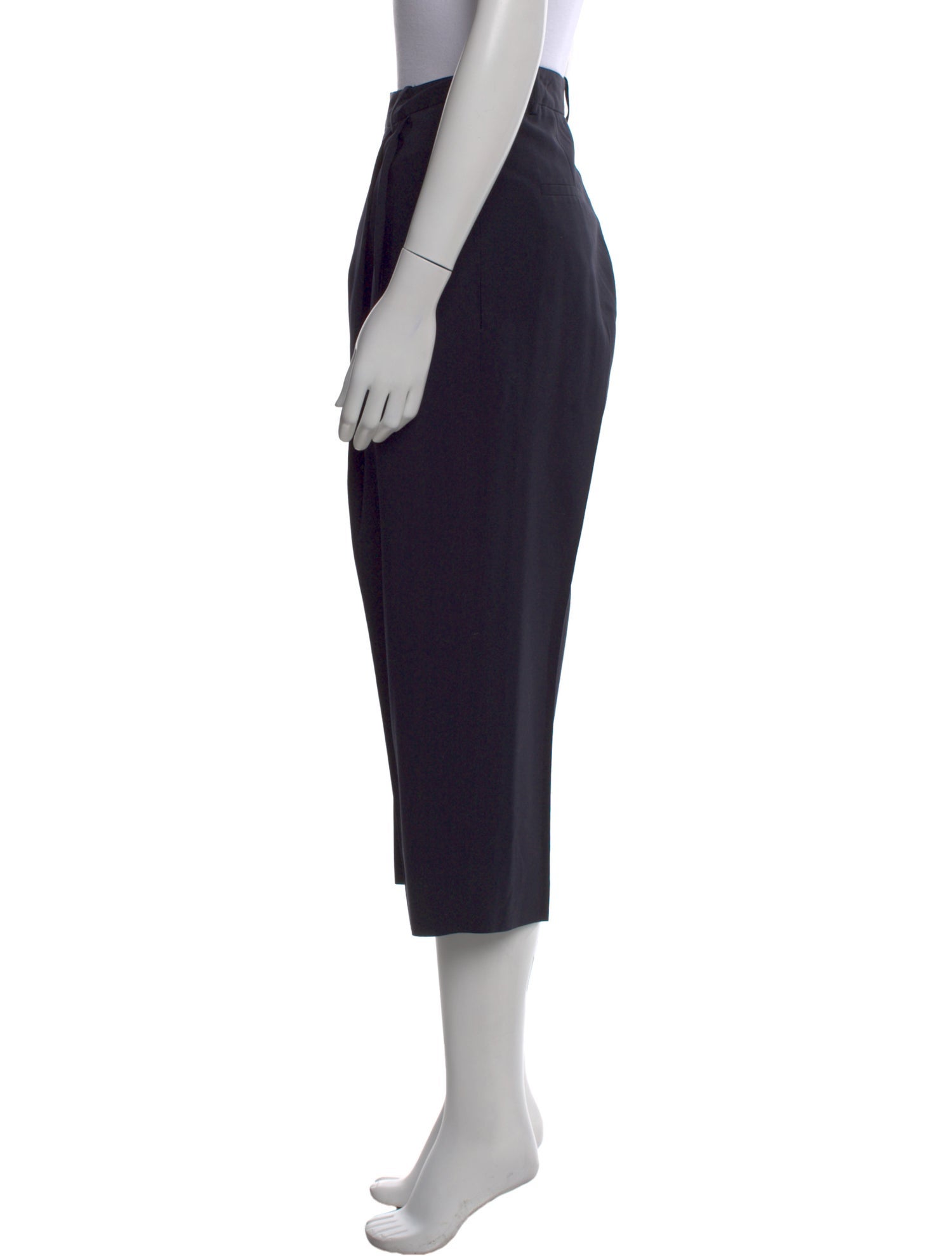 Nili Lotan Virgin Wool Wide Leg Pants