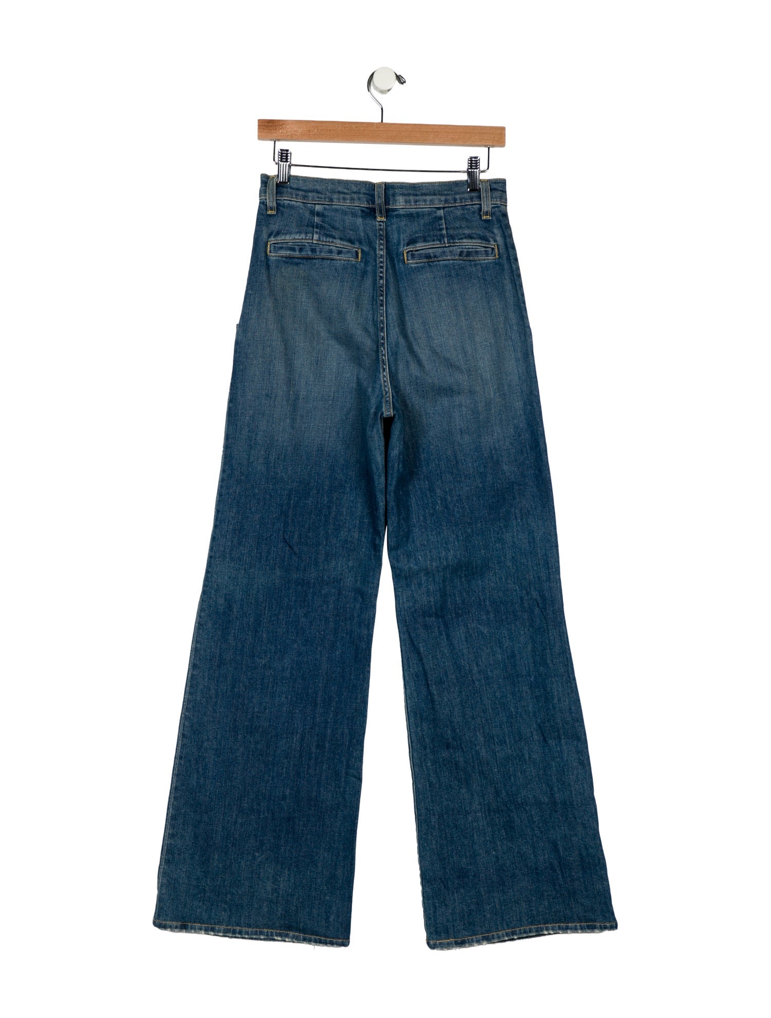 Nili Lotan High-Rise Wide Leg Jeans