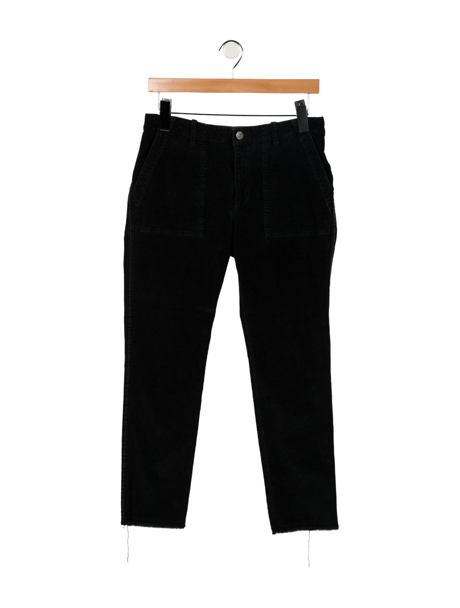 Nili Lotan Mid-Rise Straight Leg Jeans